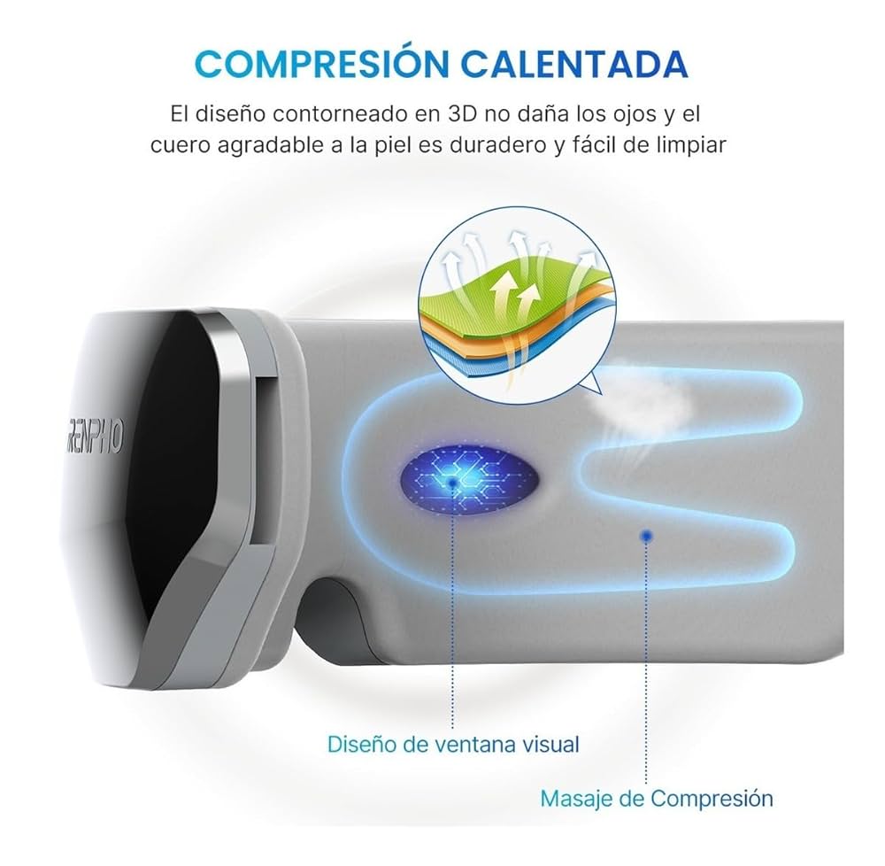 レン Amazon.com: RENPHO Eyeris View - Eye Massager Extended with